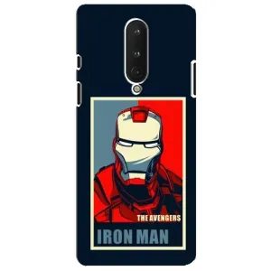 Чехол Супергерой Железный человек на OnePlus 8 (Art Iron man)
