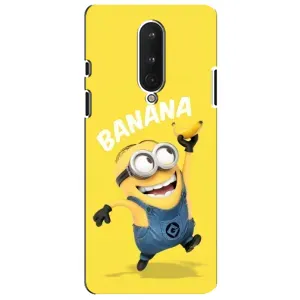 Мультяшний принт на Чохол для ВанПлас 8 (Banana)
