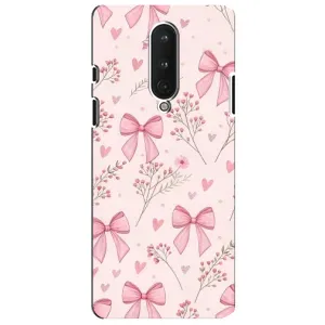 Чохол з малюнком «Банти з квітами» для OnePlus 8