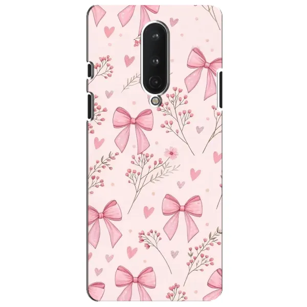 Чохол з малюнком «Банти з квітами» для OnePlus 8 Чохол з малюнком «Банти з квітами» для OnePlus 8