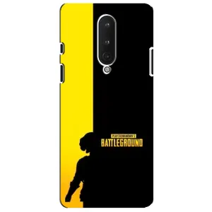 Чехол (TPU) с картинкой "Лого Пабг" на ВанПлас 8 (Battlegrounds)
