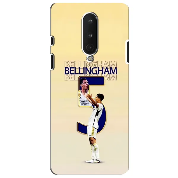 Чехол с рисунком «Беллингем ,Реал 5» для OnePlus 8 Чехол с рисунком «Беллингем ,Реал 5» для OnePlus 8