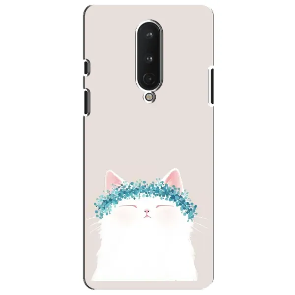 Чехол с рисунком «Белый котик» для OnePlus 8 Чехол с рисунком «Белый котик» для OnePlus 8