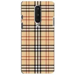 Чехол с рисунком «Burberry стиль» для OnePlus 8