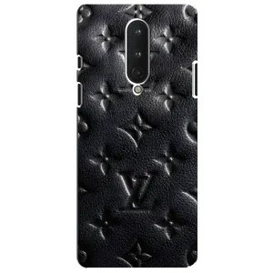 Текстурний Чохол Louis Vuitton для ВанПлас 8 (Чорний ЛВ)