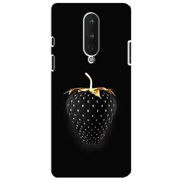 Чехол с рисунком «Чёрная клубника» для OnePlus 8