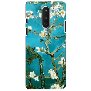 Чехол с принтом САКУРЫ на OnePlus 8 (Цветение Сакуры)