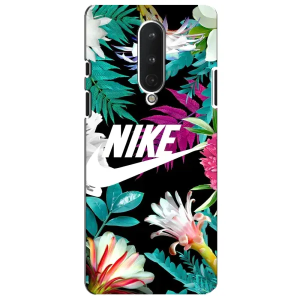 Чехол с рисунком «Цветочный Nike» для OnePlus 8 Чехол с рисунком «Цветочный Nike» для OnePlus 8