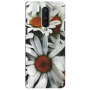 Чехол с ромашками на OnePlus 8 (Цветы Ромашки)