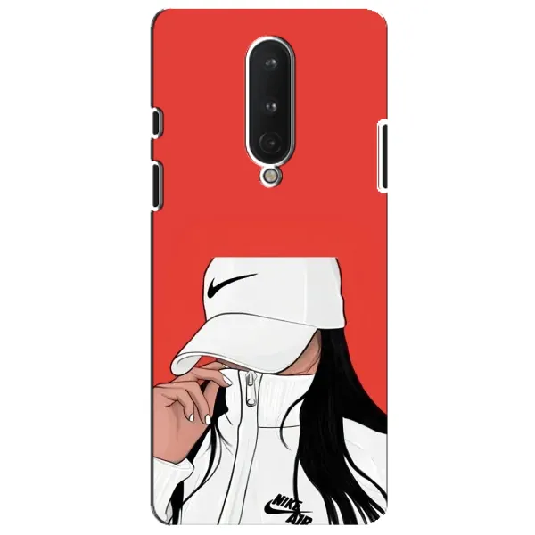 Чехол с рисунком «Девушка Nike» для OnePlus 8 Чехол с рисунком «Девушка Nike» для OnePlus 8