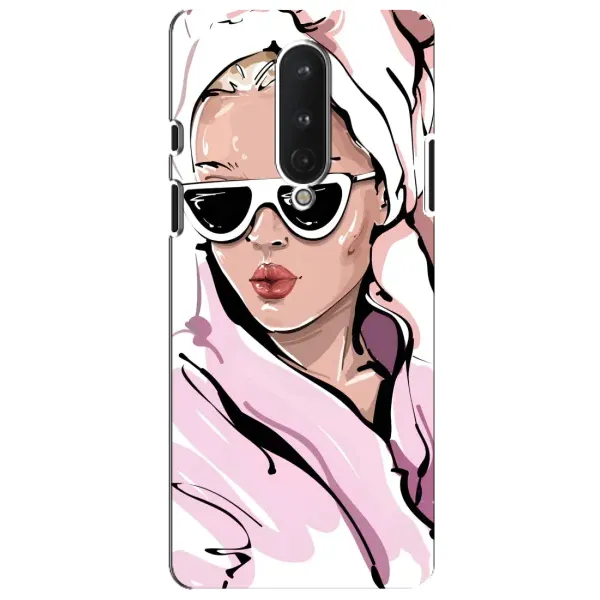Чехол с рисунком «Девушка в халате» для OnePlus 8 Чехол с рисунком «Девушка в халате» для OnePlus 8