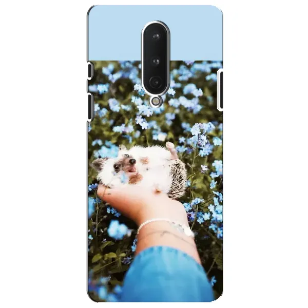 Чехол с рисунком «Ежик на руках» для OnePlus 8 Чехол с рисунком «Ежик на руках» для OnePlus 8