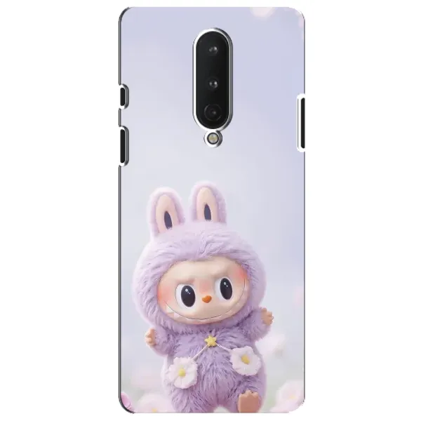 Чехол с рисунком «Фиолетовый Лабубу» для OnePlus 8 Чехол с рисунком «Фиолетовый Лабубу» для OnePlus 8