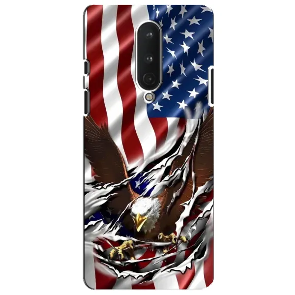 Чехол с рисунком «Флаг USA» для OnePlus 8