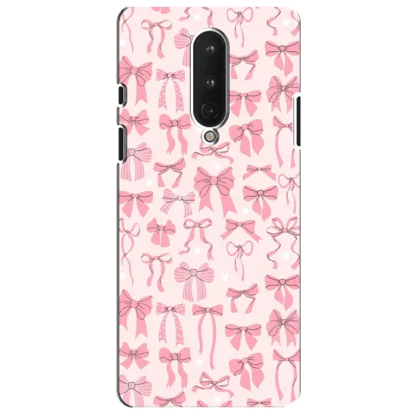 Чохол з малюнком «Фон бантики» для OnePlus 8 Чохол з малюнком «Фон бантики» для OnePlus 8