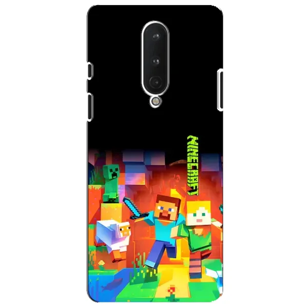 Чехол с рисунком «Герой Майнкрафт» для OnePlus 8 Чехол с рисунком «Герой Майнкрафт» для OnePlus 8