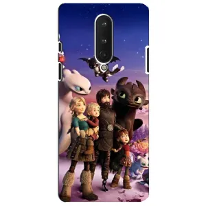 Чехол дракон Беззубик для OnePlus 8 (Герои дракона)