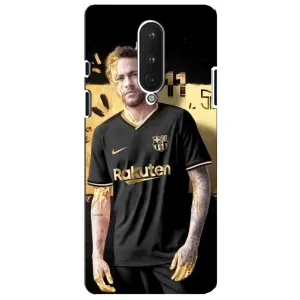 Силиконовый Чехол OnePlus 8 (Gold Neymar)