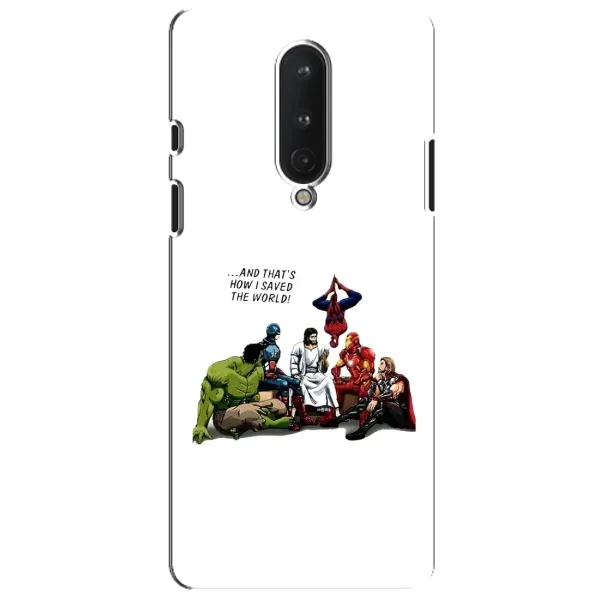 Чехол с рисунком «Иисус супергерой» для OnePlus 8 Чехол с рисунком «Иисус супергерой» для OnePlus 8