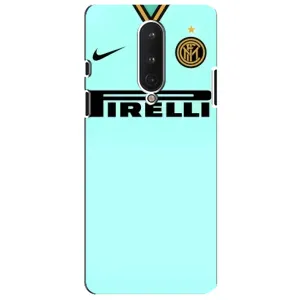 Силиконовые Чехлы принт Футбол на OnePlus 8 (Inter)
