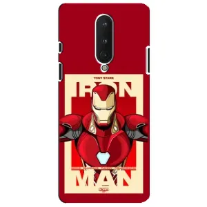 Чехол Супергерой Железный человек на OnePlus 8 (Iron man)