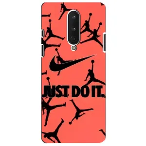 Силіконовый Чохол Nike Air Jordan на ВанПлас 8 (Just Do It)