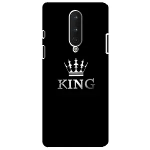 Чохол (Корона на чорному фоні) для ВанПлас 8 (KING)