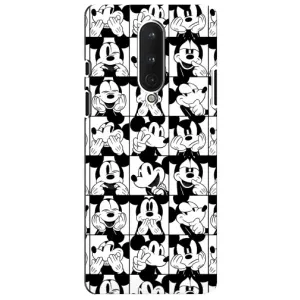 Чохли з принтом Міккі Маус на OnePlus 8 (Колаж Микки Маус)