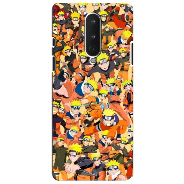 Чехол с рисунком «Коллаж Наруто» для OnePlus 8 Чехол с рисунком «Коллаж Наруто» для OnePlus 8