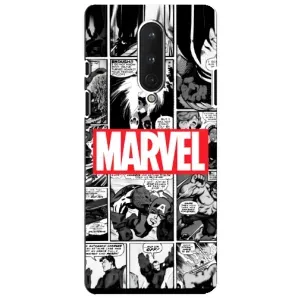 Силиконовый Чехол для OnePlus 8 (Комикс Марвел)