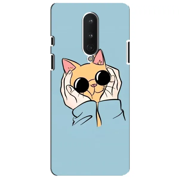 Чехол с рисунком «КОТИК в очках» для OnePlus 8 Чехол с рисунком «КОТИК в очках» для OnePlus 8