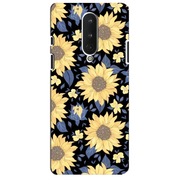 Чехол с рисунком «красивые цветы» для OnePlus 8