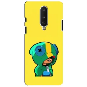 Чехол Бравл Старс для OnePlus 8 (Леон (LEON))