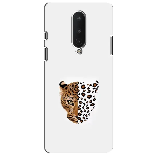 Чехол с рисунком «Леопард на белом» для OnePlus 8 Чехол с рисунком «Леопард на белом» для OnePlus 8
