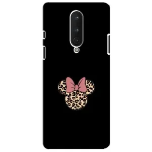 Чохол з леопардовим принтом на OnePlus 8 (Леопардова Мінні)