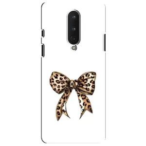 Чохол з малюнком «Леопардовий бант» для OnePlus 8