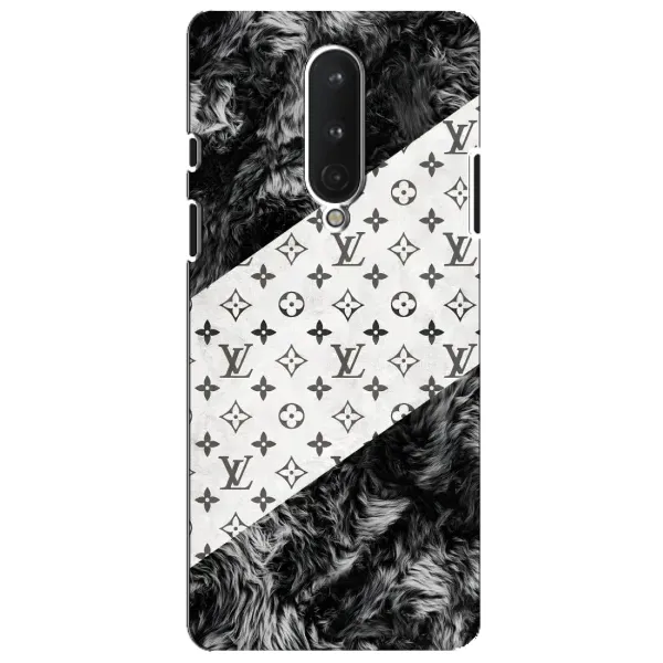 Чехол с рисунком «LV на белом» для OnePlus 8