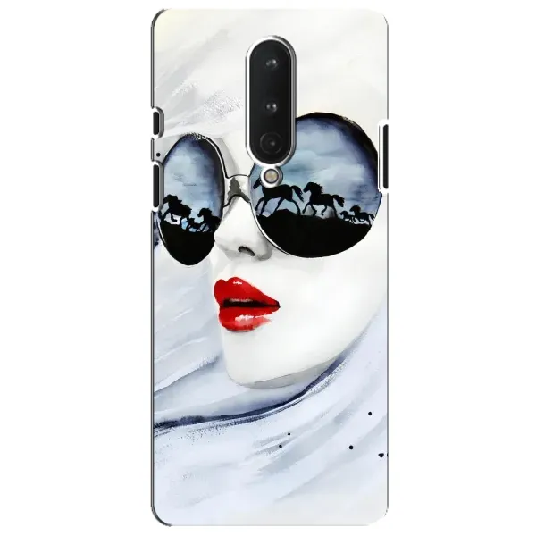 Чехол с рисунком «Любительница коней» для OnePlus 8 Чехол с рисунком «Любительница коней» для OnePlus 8