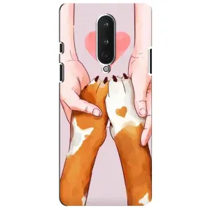 Чехол с рисунком «Любовь к собакам» для OnePlus 8