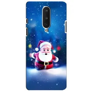 Чохли на Новий Рік OnePlus 8 (Маленький Дід Мороз)