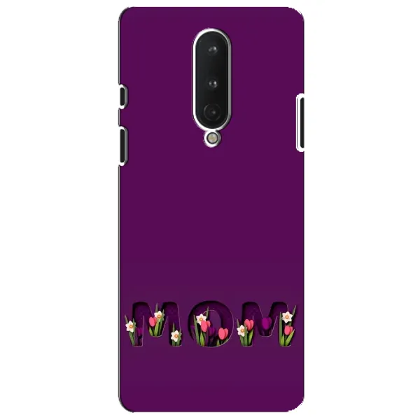 Чохол з малюнком «Мама з квітами» для OnePlus 8