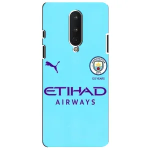Силиконовые Чехлы принт Футбол на OnePlus 8 (Man City)