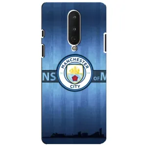 Силиконовые Чехлы принт Футбол на OnePlus 8 (ManCity)