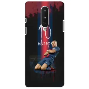 Чехол (TPU) с Футболистом на OnePlus 8 (MBAPPE 10)
