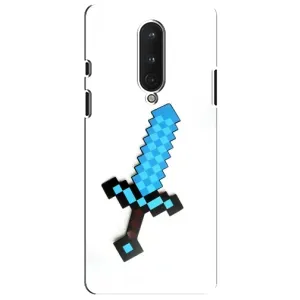 Чехлы для OnePlus 8 (Персонажи Майн Крафт) (Меч)
