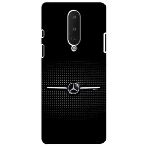 Силиконовый бампер с картинкой машины на OnePlus 8 (Mercedes)
