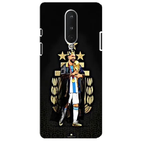 Чехол с рисунком «Месси король» для OnePlus 8 Чехол с рисунком «Месси король» для OnePlus 8