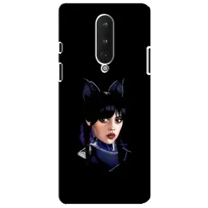 Чехлы с принтом Уэнсдей на OnePlus 8 (Милая Уэнсдей)