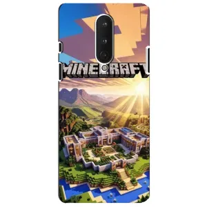 Чехол майнкрафт для OnePlus 8 (MINECRAFT)