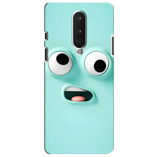 Чехол с рисунком «Забавное мятное лицо» для OnePlus 8 Чехол с рисунком «Забавное мятное лицо» для OnePlus 8